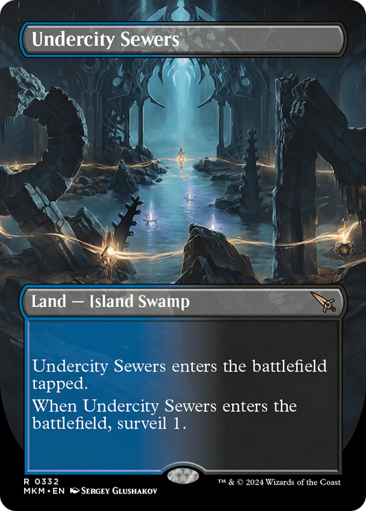 Undercity Sewers (MKM-332) - Murders at Karlov Manor (Borderless) Foil