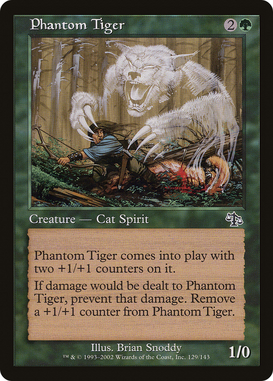 Phantom Tiger (JUD-129) - Judgment Foil
