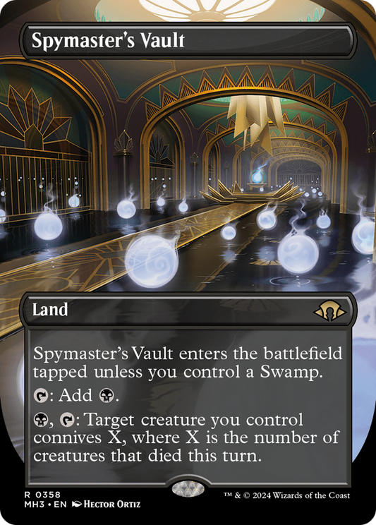 Spymaster's Vault (MH3-358) - Modern Horizons 3 (Borderless) Foil