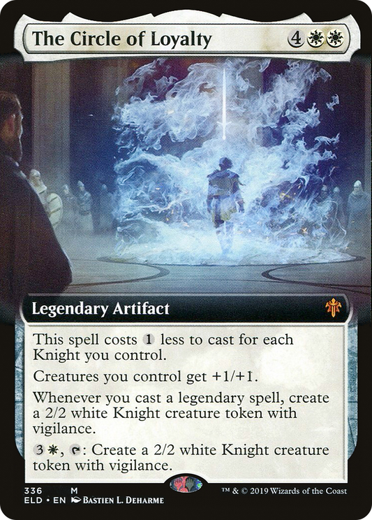 The Circle of Loyalty (ELD-336) - Throne of Eldraine: (Extended Art)
