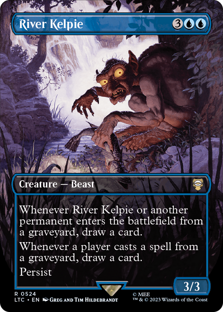 River Kelpie (LTC-524) - Tales of Middle-earth Commander (Borderless) Foil