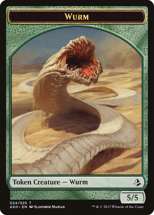 Wurm (AKH-024) - Amonkhet Tokens
