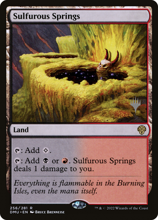 Sulfurous Springs (PPDMU-256) - Dominaria United Promos Foil