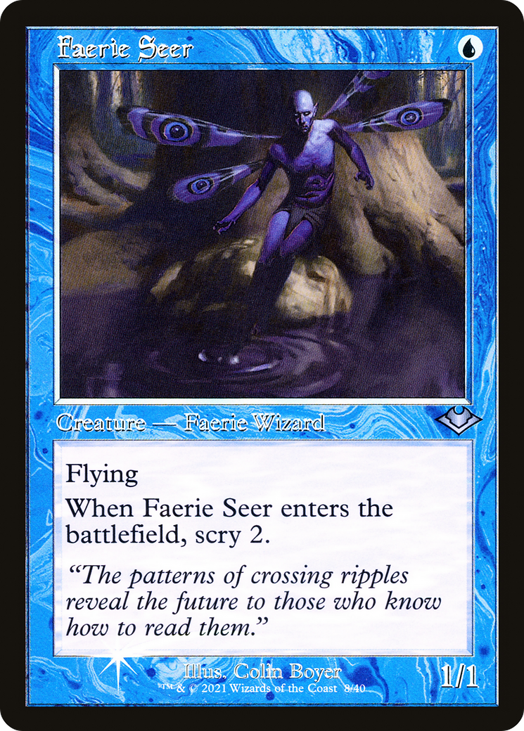 Faerie Seer (MH1-008) - Modern Horizons 1 Timeshifts Foil