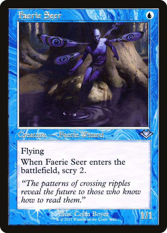 Faerie Seer (MH1-008) - Modern Horizons 1 Timeshifts Foil