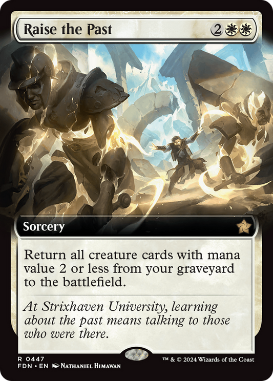 Raise the Past (Extended Art) (FDN-447) - Foundations: (Extended Art)