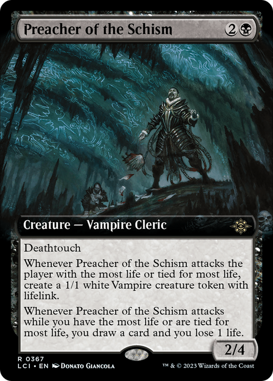 Preacher of the Schism (LCI-367) - The Lost Caverns of Ixalan: (Extended Art) Foil
