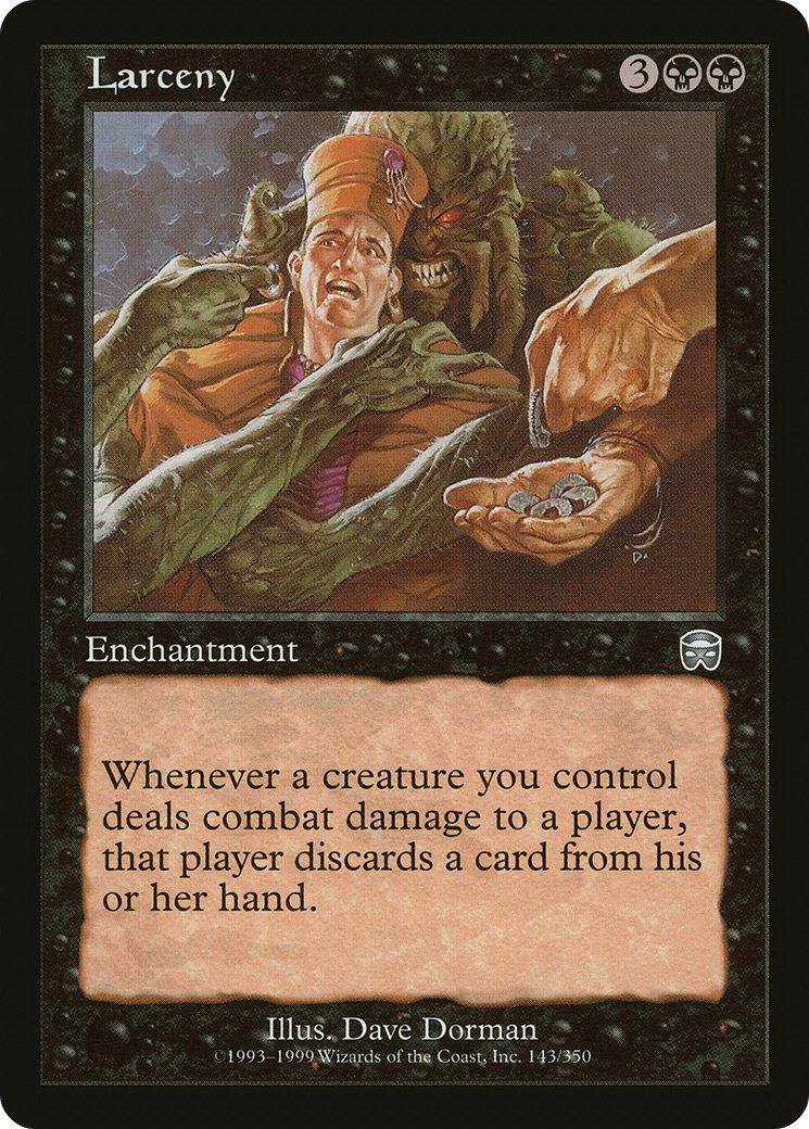 Larceny (MMQ-143) - Mercadian Masques Foil
