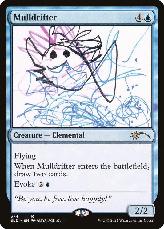 Mulldrifter (SLD-374) - Secret Lair Drop Foil