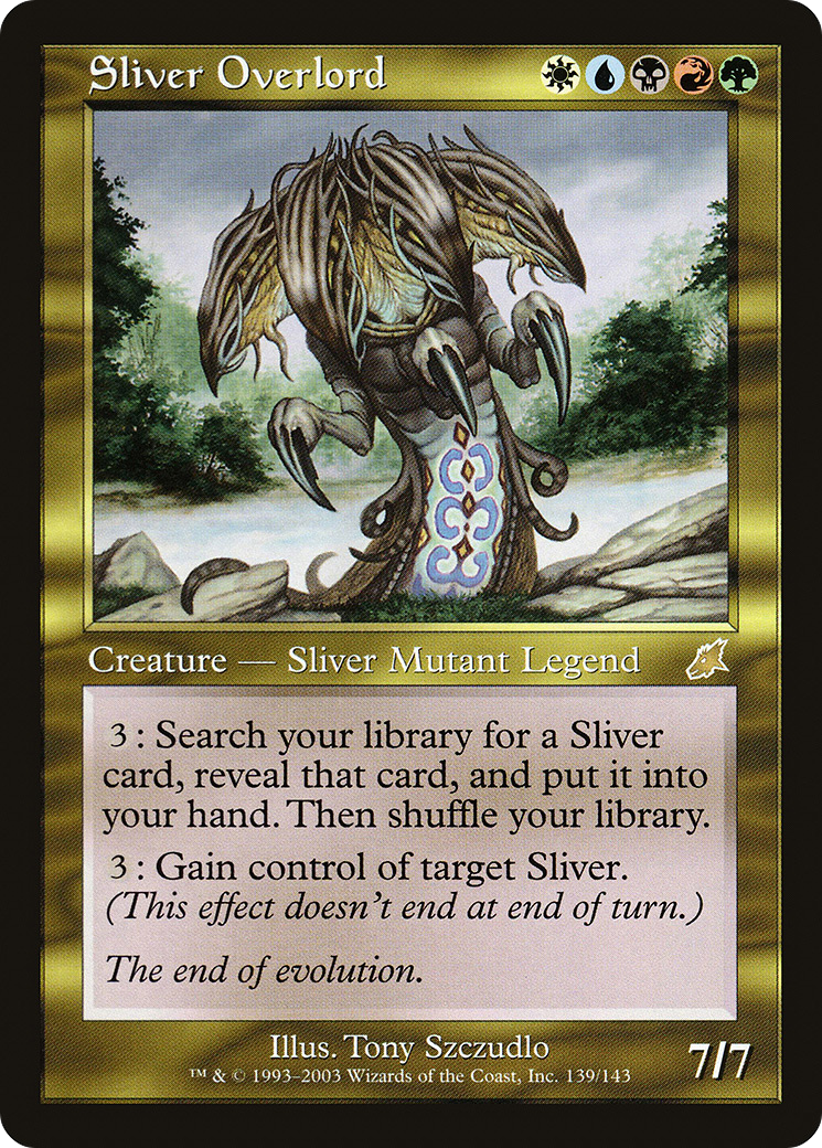 Sliver Overlord (SCG-139) - Scourge Foil