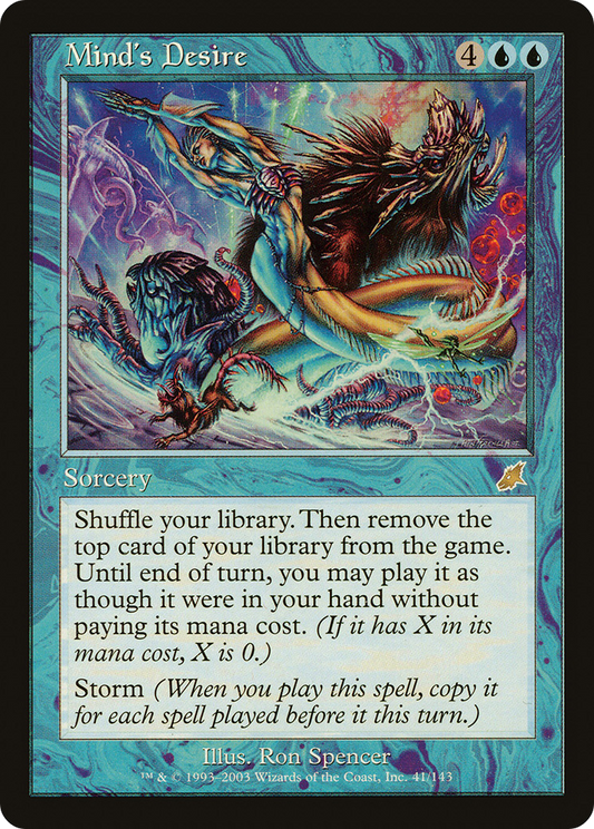Mind's Desire (SCG-041) - Scourge Foil