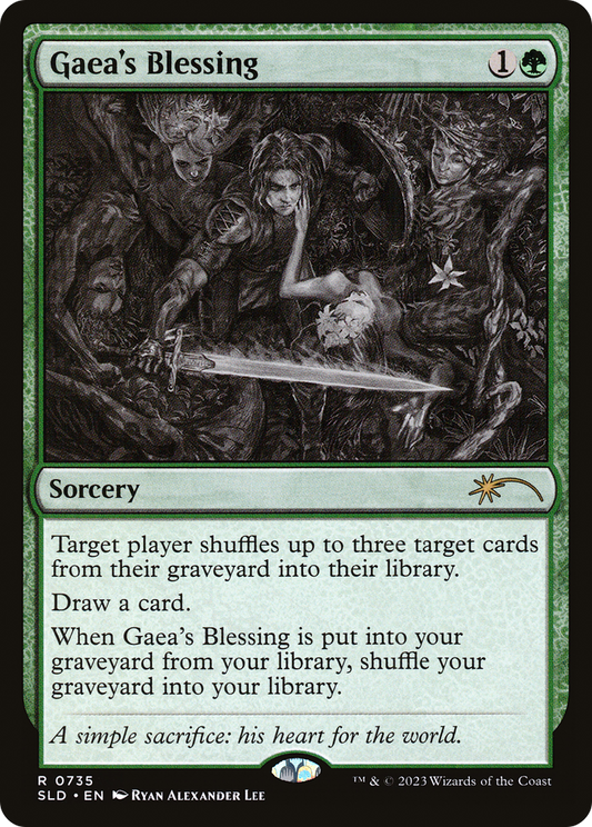 Gaea's Blessing (SLD-735) - Secret Lair Drop