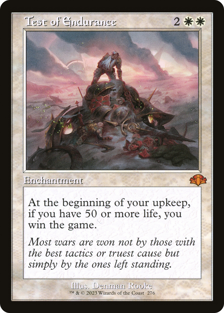 Test of Endurance (DMR-276) - Dominaria Remastered