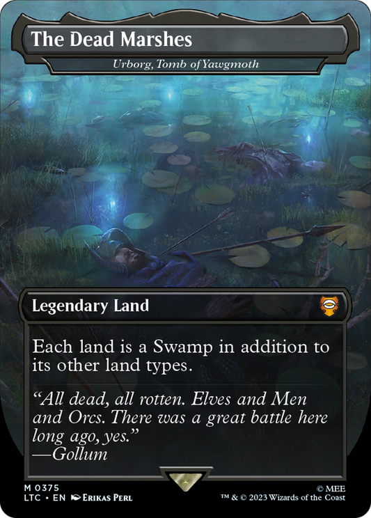 Urborg, Tomb of Yawgmoth (LTC-375) - Tales of Middle-earth Commander / The Dead Marshes (Borderless) Foil