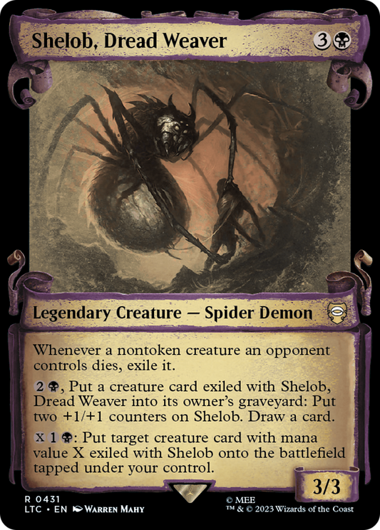Shelob, Dread Weaver (LTC-431) - Tales of Middle-earth Commander: (Showcase)