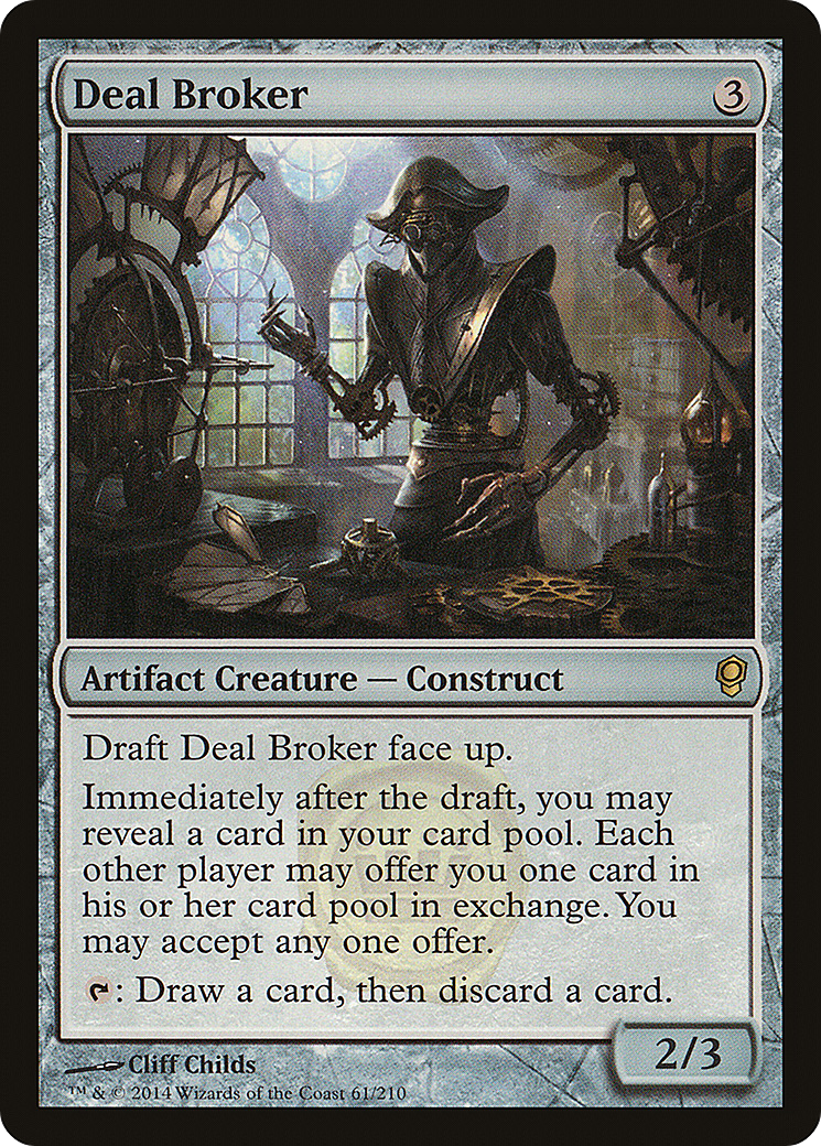 Deal Broker (CNS-061) - Conspiracy Foil