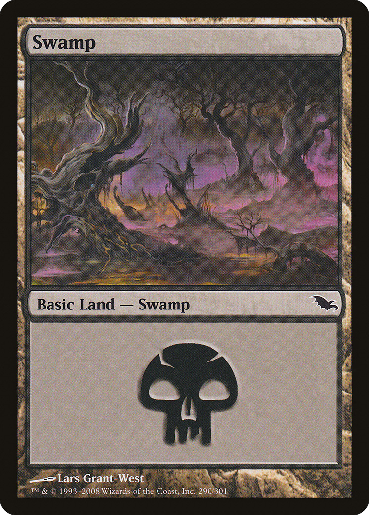 Swamp (SHM-290) - Shadowmoor Foil