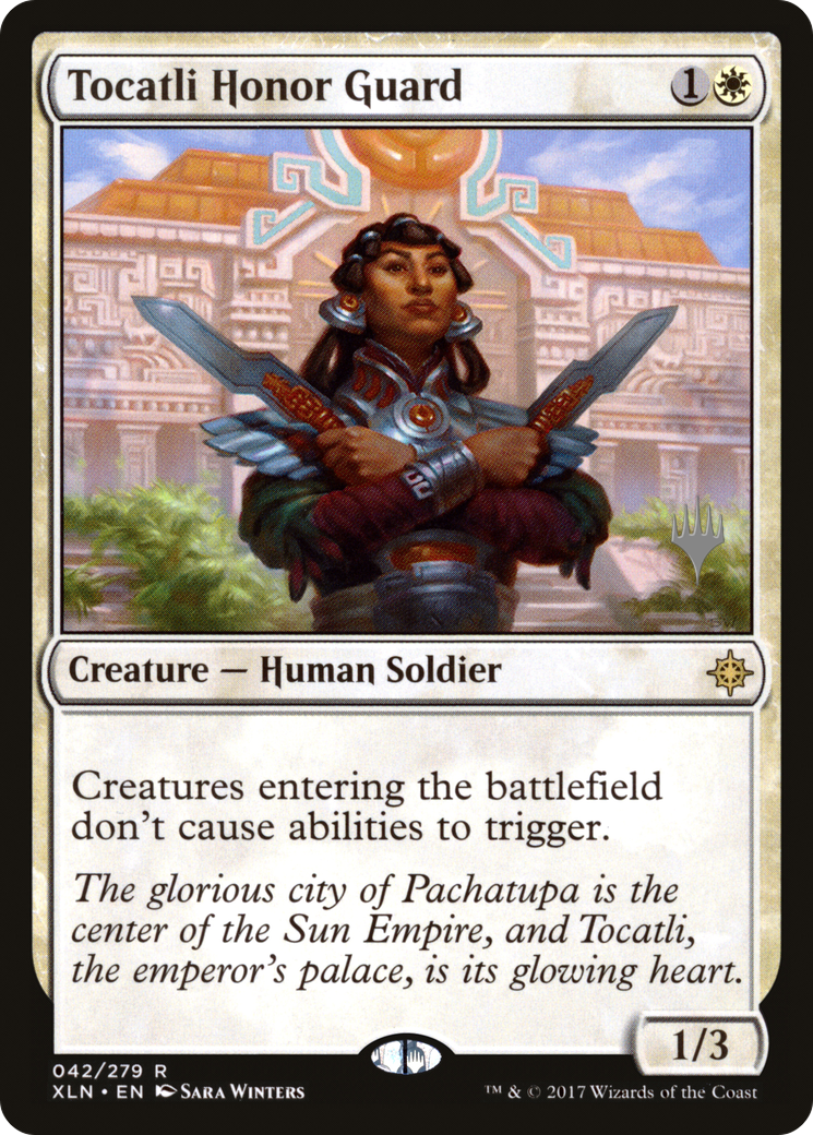 Tocatli Honor Guard (PPM20-042) - Ixalan Promos Foil