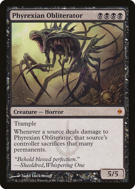 Phyrexian Obliterator (NPH-068) - New Phyrexia Foil