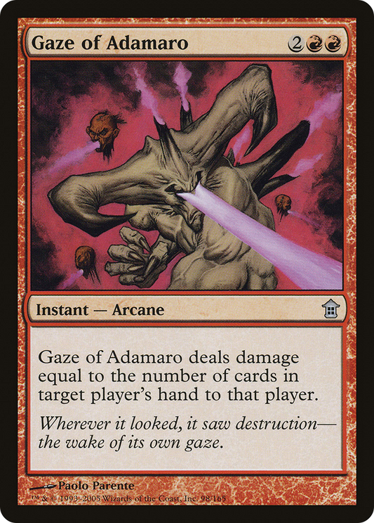 Gaze of Adamaro (SOK-098) - Saviors of Kamigawa Foil