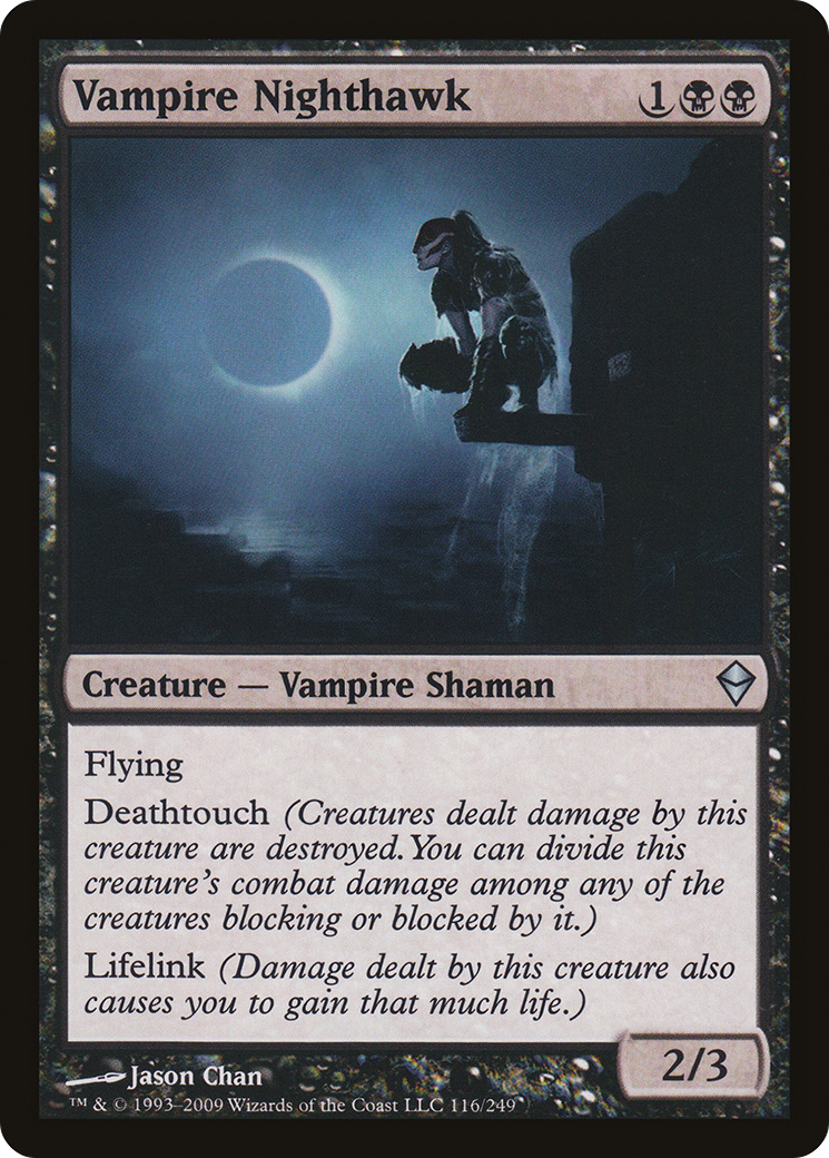 Vampire Nighthawk (ZEN-116) - Zendikar Foil