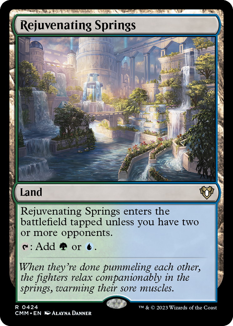 Rejuvenating Springs (CMM-424) - Commander Masters
