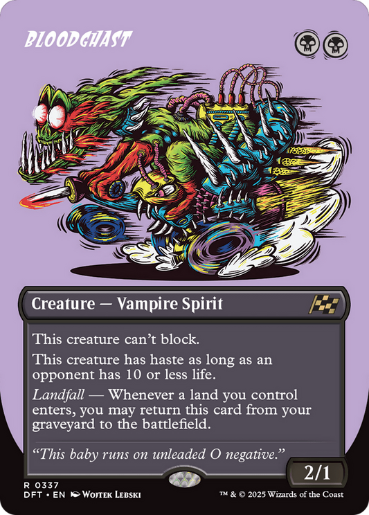 Bloodghast (DFT-337) - Aetherdrift (Borderless) Foil