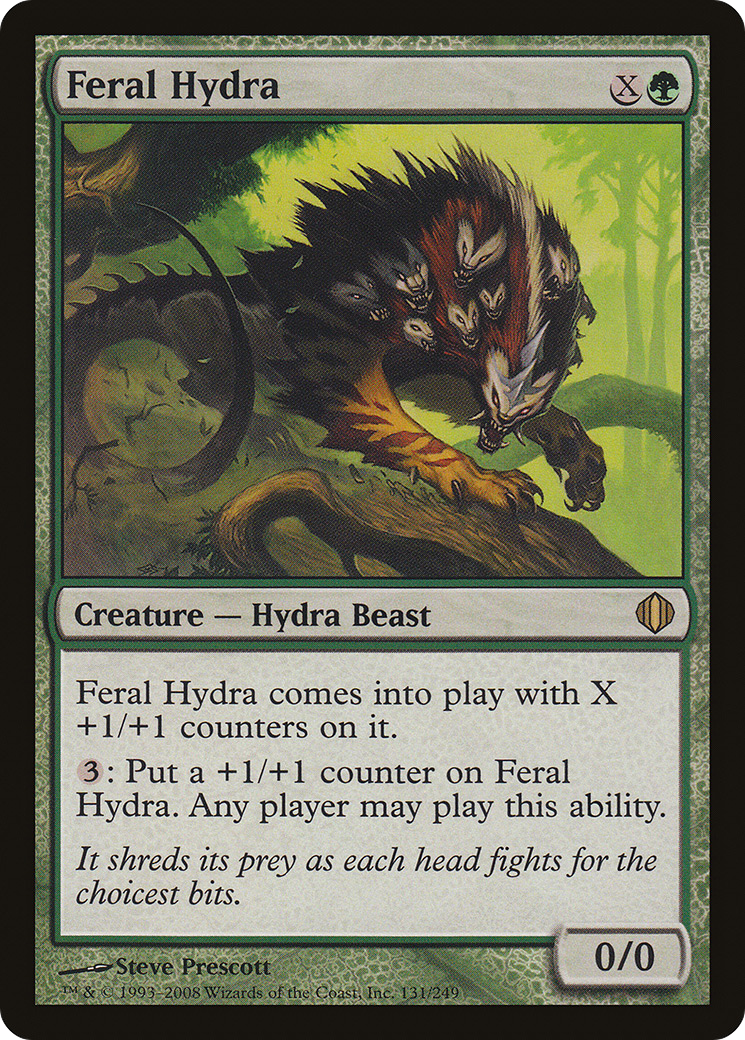 Feral Hydra (ALA-131) - Shards of Alara Foil