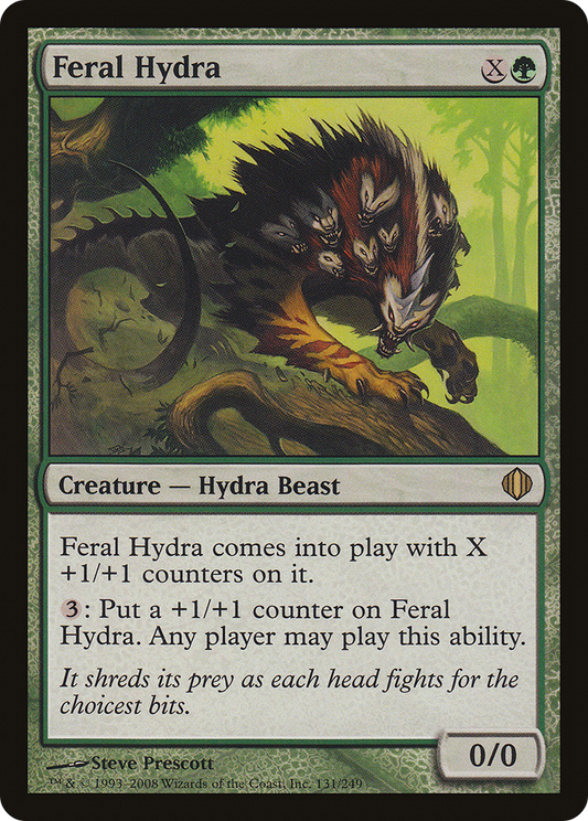 Feral Hydra (ALA-131) - Shards of Alara Foil