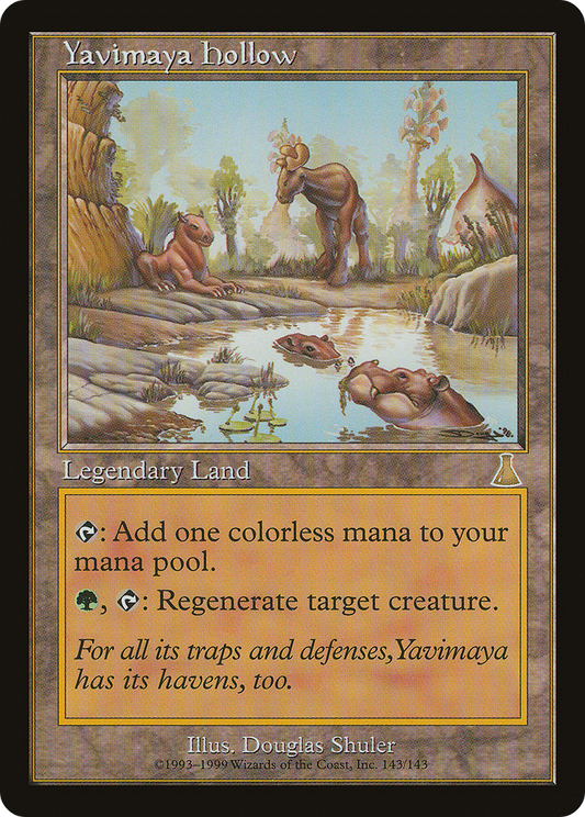 Yavimaya Hollow (UDS-143) - Urza's Destiny Foil