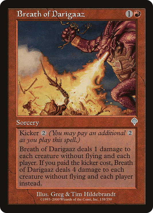 Breath of Darigaaz (INV-138) - Invasion Foil