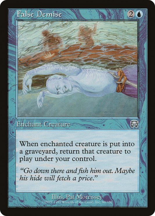 False Demise (MMQ-080) - Mercadian Masques Foil
