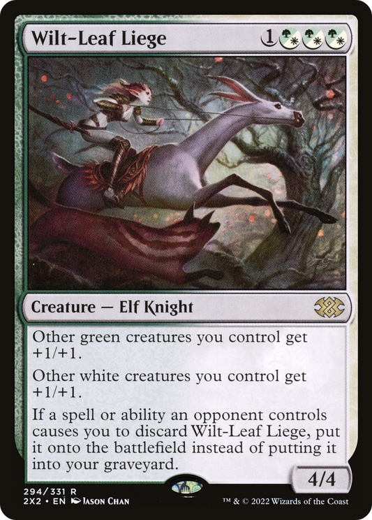 Wilt-Leaf Liege (2X2-294) - Double Masters 2022 Foil