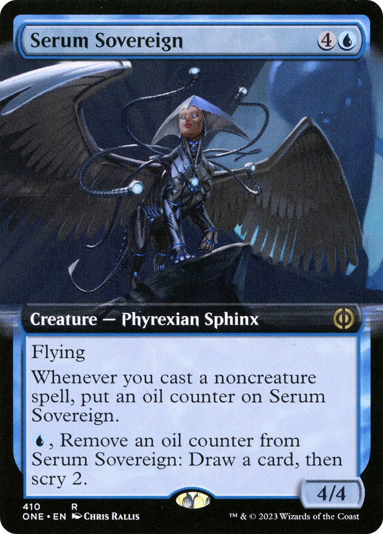 Serum Sovereign (ONE-410) - Phyrexia: All Will Be One: (Extended Art) Foil
