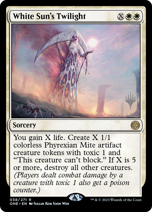 White Sun's Twilight (PPONE-038) - Phyrexia: All Will Be One Promos Foil