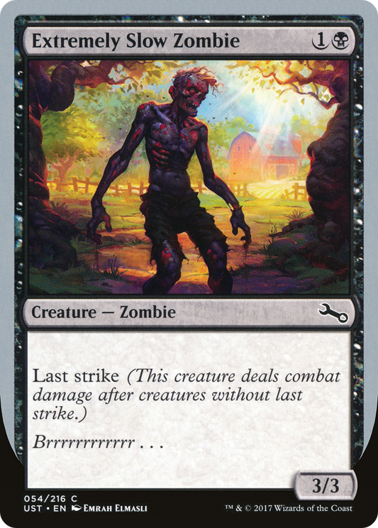 Extremely Slow Zombie (UST-054) - Unstable Foil