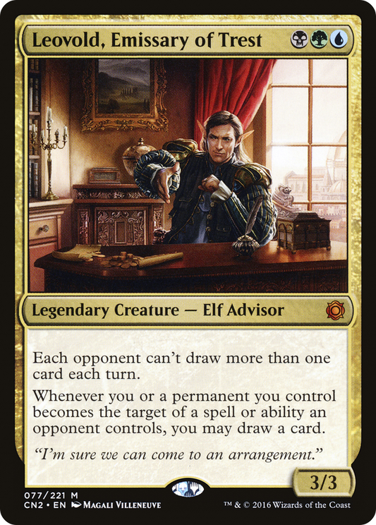 Leovold, Emissary of Trest (CN2-077) - Conspiracy: Take the Crown