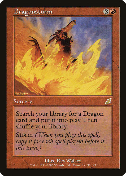 Dragonstorm (SCG-090) - Scourge Foil