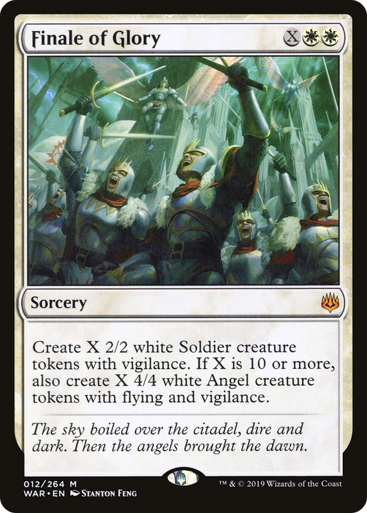 Finale of Glory (WAR-012) - War of the Spark Foil