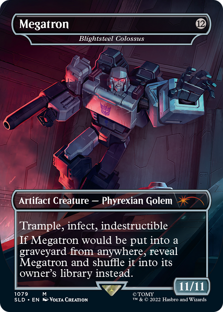 Blightsteel Colossus // Blightsteel Colossus (SLD-1079) - Secret Lair Drop (Borderless) Foil