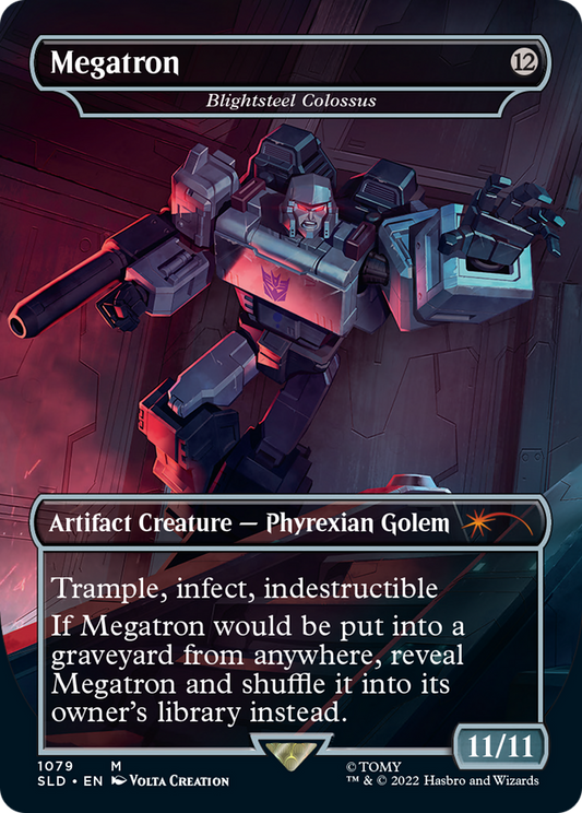 Blightsteel Colossus // Blightsteel Colossus (SLD-1079) - Secret Lair Drop (Borderless) Foil