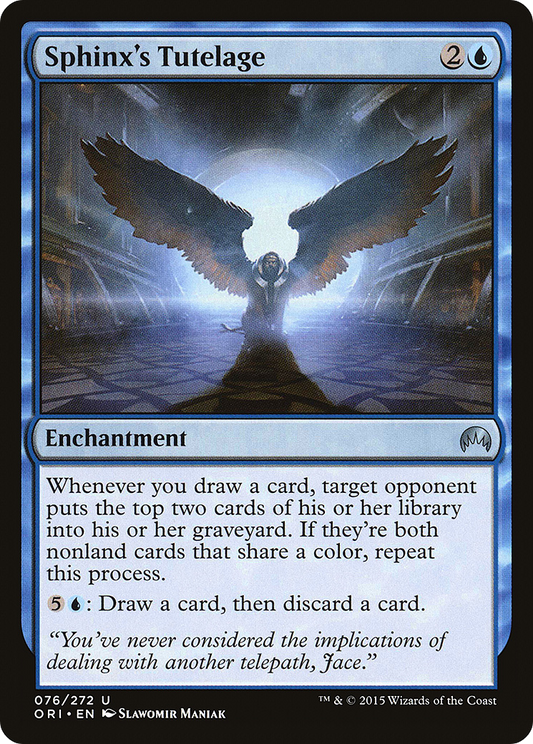 Sphinx's Tutelage (ORI-076) - Magic Origins Foil