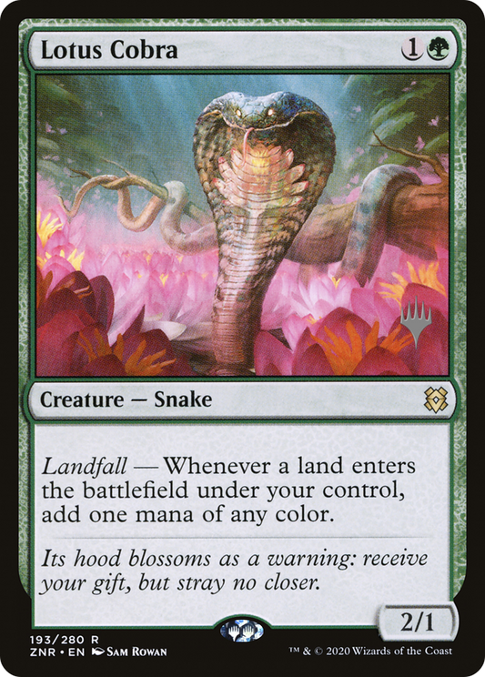 Lotus Cobra (PPZNR-193P) - Zendikar Rising Promos Foil