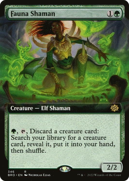 Fauna Shaman (BRO-346) - The Brothers' War: (Extended Art)
