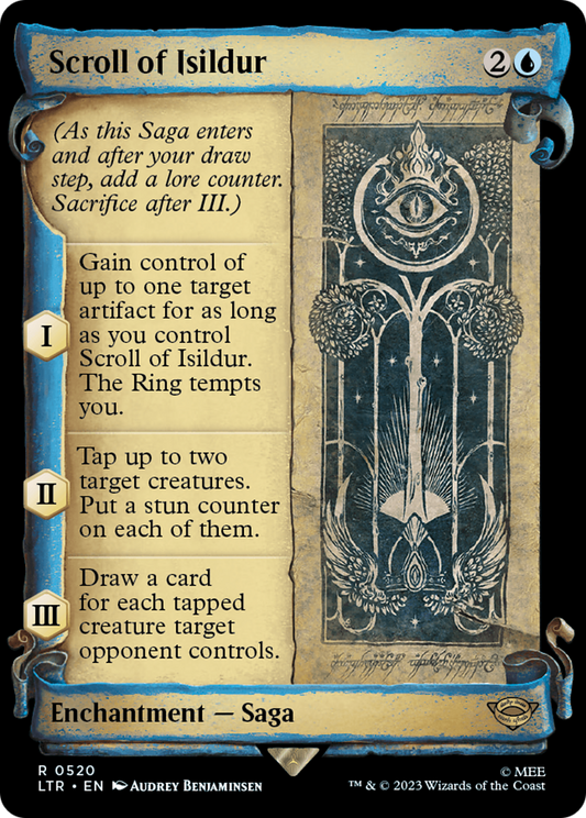 Scroll of Isildur (LTR-520) - The Lord of the Rings: Tales of Middle-earth: (Showcase) Foil