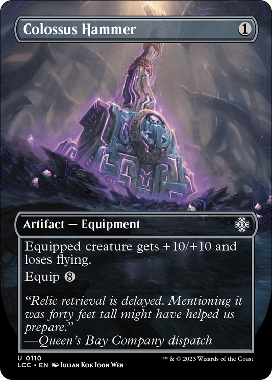 Colossus Hammer (LCC-110) - The Lost Caverns of Ixalan Commander (Borderless)