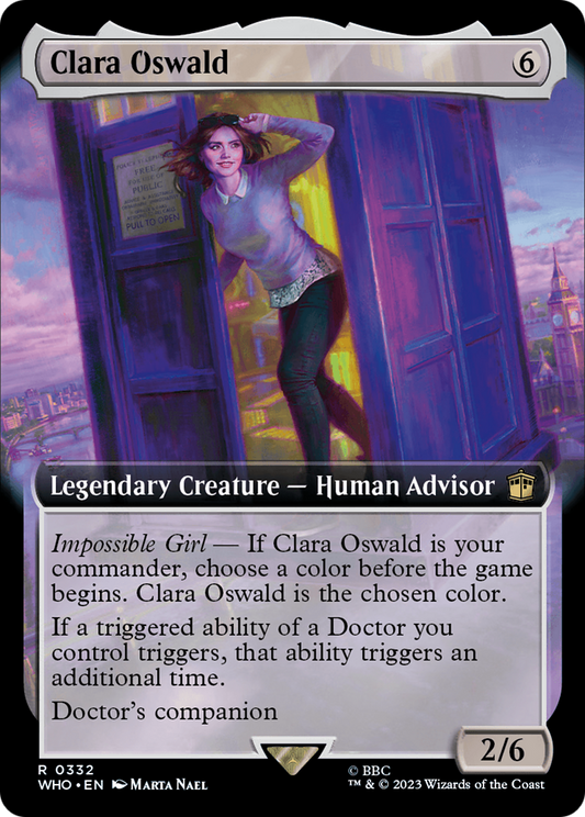 Clara Oswald (WHO-332) - Doctor Who: (Extended Art)