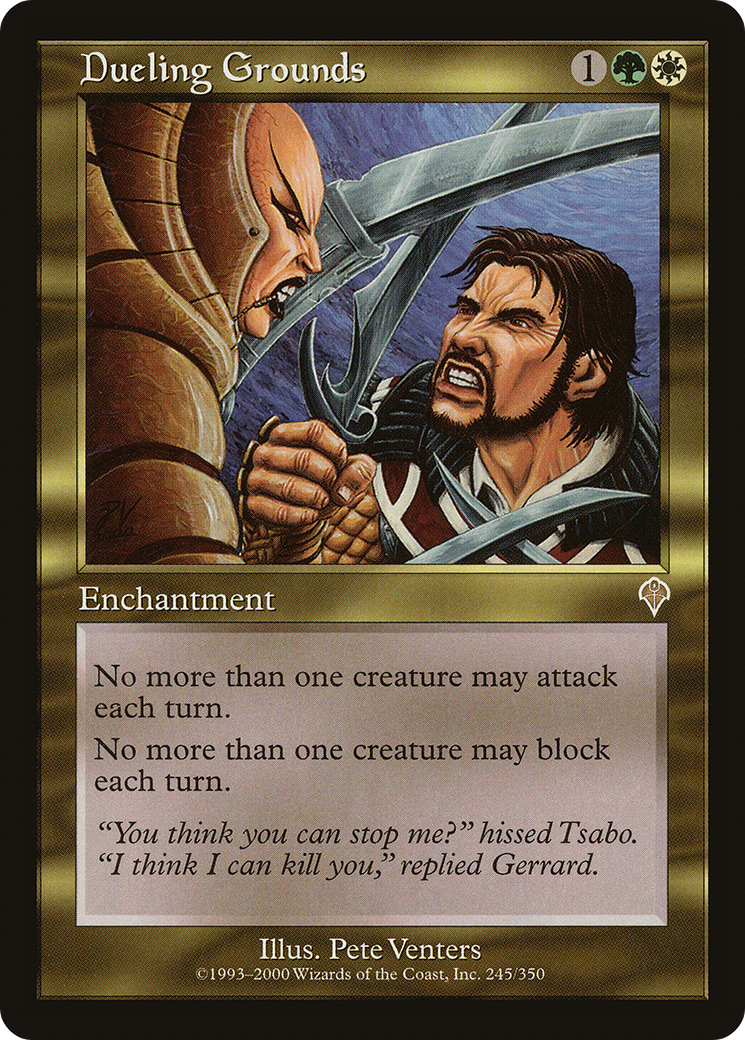 Dueling Grounds (INV-245) - Invasion Foil