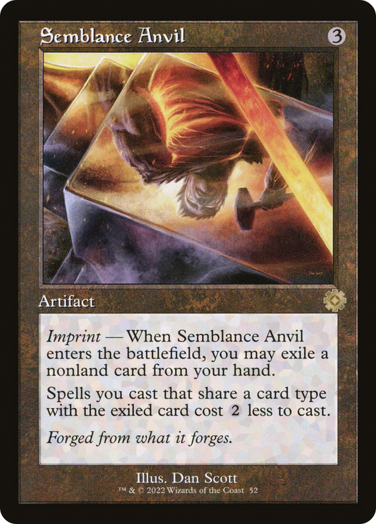 Semblance Anvil (BRR-052) - The Brothers' War Retro Artifacts Foil