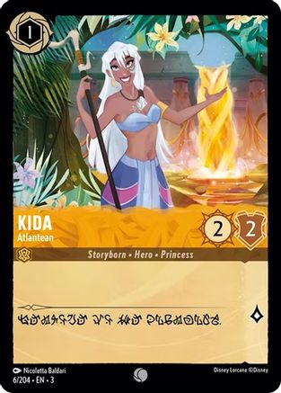 Kida - Atlantean (6/204) - Into the Inklands Cold Foil